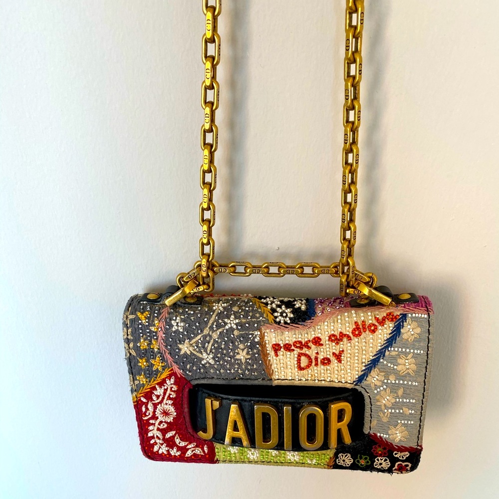 J’adior mini beaded bag